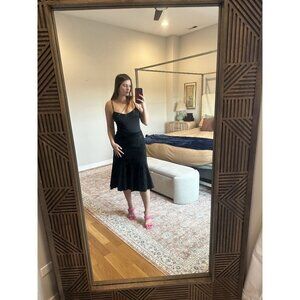 Cabi 100% Leather Skirt Size 8 Genuine Leather